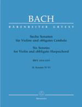 Image de BACH JS SONATES 6 V2 BWV 1017-19 BC Violon