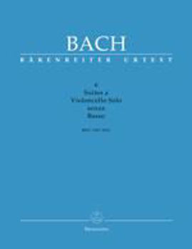 Image de BACH JS SUITES 6 SOLO BWV1007-12 SANZA BASS Violoncelle