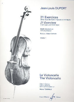 Image de DUPORT 21 Exercices dans tous les tons maj min  V1 Violoncelle