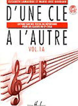 Image de LAMARQUE D'UNE CLE A V1A +CD Formation Musicale