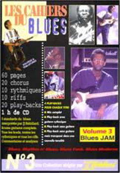 Image de CAHIER BLUES 3 +CDgratuit Guitare Tablature Jj Rébillard