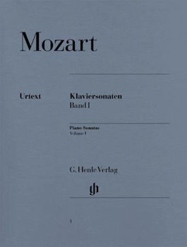 Image de MOZART SONATES V1 HN1 Piano. Edition Urtext, broché