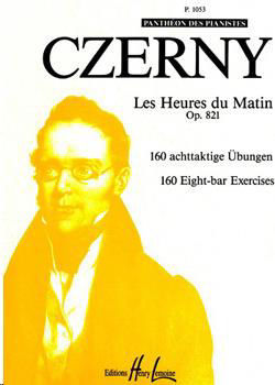 Image de CZERNY LES HEURES DU MATIN Opus 821 160 exercices Piano