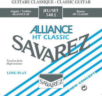 Image de JEU CORDES Guitare Classique SAVAREZ Alliance HT Classic Tension Forte