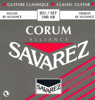 Image de JEU CORDES Guitare Classique SAVAREZ Corum Alliance Tension Normale