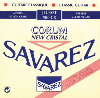 Image de JEU CORDES Guitare Classique SAVAREZ Corum New Cristal Tension Normale