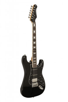 Image de Guitare Electrique JAMES NELLIGAN Type STRAT SES 60 Black 2 Simples + 1 Double