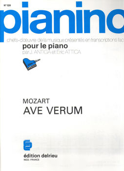 Image de MOZART AVE VERUM  Piano 128 Pianino