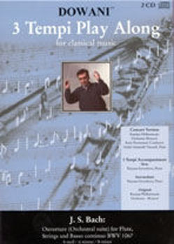 Image de BACH JS OUVERTURE H-MOLL Flute Traversière Format A5 +2CDS GRATUITS
