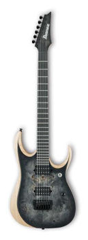 Image de Guitare Electrique Baryton IBANEZ Serie RG Iron Label RGDIX6PB Surreal Black Burst D/ 1D, 2A, 3F, 4C, 5G, 6D