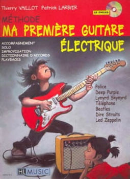 Image de VAILLOT MA 1ERE METHODE Guitare ELECT +CDgratuit Tablature