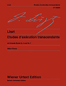Image de LISZT ETUDES EXECUTION Transcendante Piano