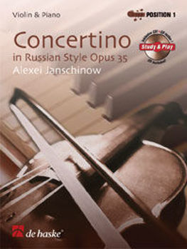 Image de JANSCHINOW CONCERTINO IN RUSS.OP35 +CDgratuit Violon