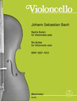Image de BACH J.S. SIX SUITES BWV1007-1 Violoncelle