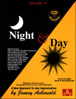 Image de AEBERSOLD 051 NIGHT AND DAY +CDgratuit