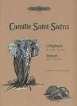 Image de SAINT SAENS L'ELEPHANT-TORTUES violoncelle ou contrebasse et piano