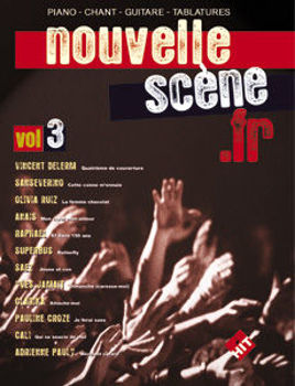 Image de NOUVELLE SCENE FRANCAISE VOL3 Piano Chant Guitare tablature
