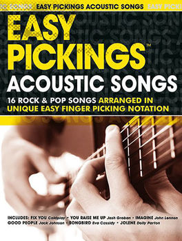 Image de EASY PICKINGS ACOUSTIC SONGS Guitare Tablature WESTON
