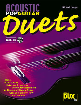 Image de ACOUSTIC POP GUITARS DUETS duos guitare classique +CD gratuit