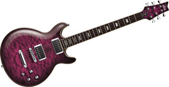 Image de Guitare Electrique LAG ROXANE MASTER P2000 Purple Haze (FRANCE) avec étui D/