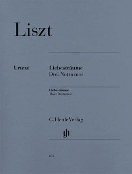 Image de LISZT REVES D'AMOUR 3 PRELUDES Piano Solo Henle Verlag