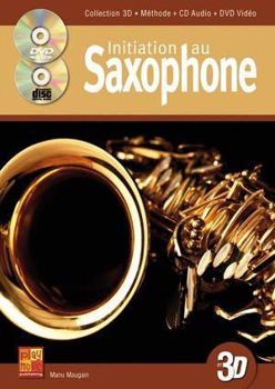 Image de MAUGAIN Initiation Saxophone Méthode+CD+DVDgratuits