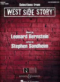 Image de BERNSTEIN Selections FROM WEST SIDE STORY Piano 4 mains