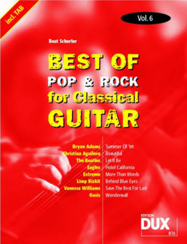 Image de BEST OF POP ROCK CLASSIC V6 Guitare Classique