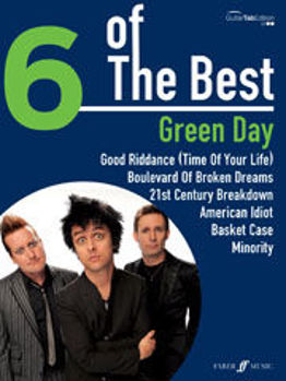 Image de GREEN DAY 6 OF THE BEST GUIT TABL