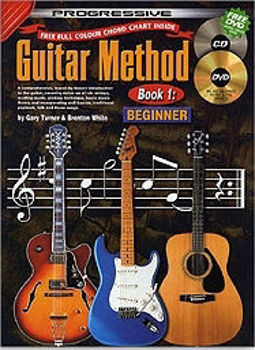 Image de PROGRESSIVE GUITAR FOR ADULTS + CD-DVDgratuits Méthode guitare adultes