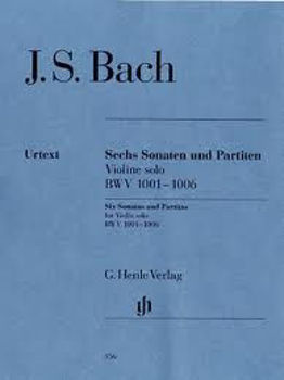 Image de BACH JS Sonatas et Partitas BWV 1001-1006 Violon solo