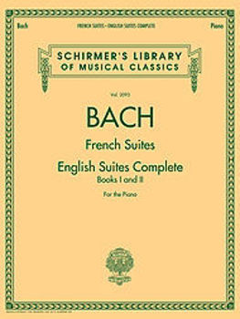 Image de BACH FRENCH SUITES AND ENGLISH SUITES Piano