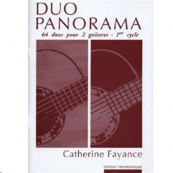 Image de FAYANCE DUO PANORAMA 64 DUOS 1ER CYCLE Guitare Classique