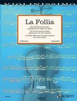 Image de LA FOLLIA 25 PIECES CLASSIQUES Violon et Piano