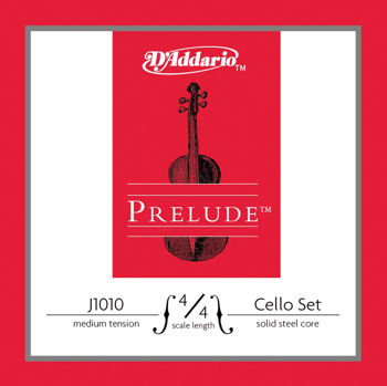 Image de JEU Cordes Cello 4/4 D'ADDARIO PRELUDE La Filé Nickel