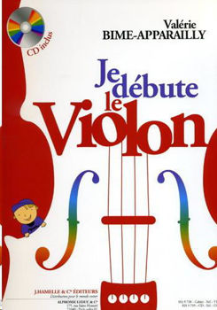 Image de BIME APPARAILLY JE DEBUTE LE VIOLON +CDgratuit Violon
