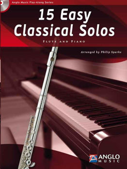 Image de 15 EASY CLASSICAL SOLOS FLUTE ET PIANO+CDgratuit Flûte Traversière et Piano