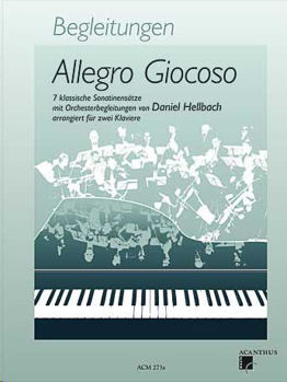 Image de HELLBACH ALLEGRO GIOCOSO 7 SONATINES 2 PIANOS