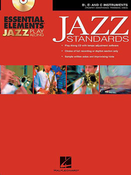 Image de ESSENTIAL ELEMENTS JAZZ STANDARDS PLAY ALONG +CDgratuit Trompette / Saxo / Trombone