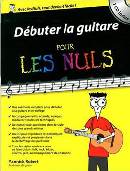 Image de POUR LES NULS DEBUTER LA GUITARE Guitare +CDgratuit