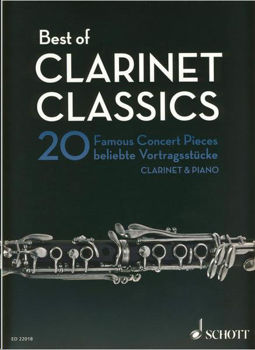 Image de BEST OF CLARINET CLASSICS 20 Pièces Clarinette & Piano