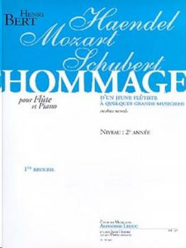 Image de BERT HOMMAGE 1ER RECUEIL Flute traversiere et Piano
