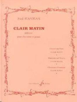 Image de JEANJEAN PAUL CLAIR MATIN IDYLLE Clarinette et piano