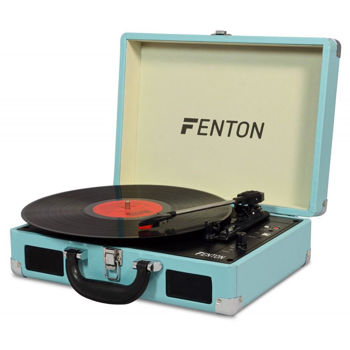 Image de Platine disque vinyl Ecoute & USB FENTON RP115 Bleue