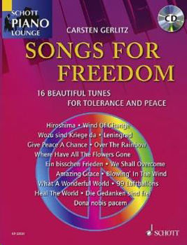Image de GERLITZ SONGS FOR FREEDOM +CDgratuit Piano