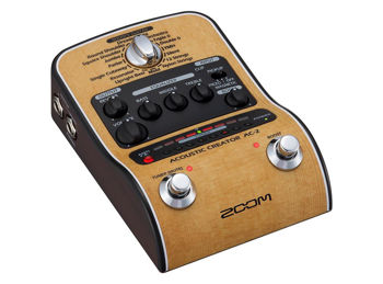 Image de Pedale Effet Guitare Acoustique & Boitier Direct ZOOM AC-2 Acoustic Creator
