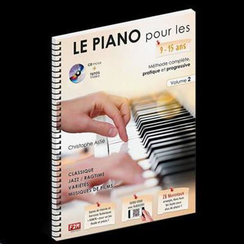 Image de LE PIANO POUR LES 9/15 ANS VOL2 C.ASTIE +CDgratuit et BONUS internet