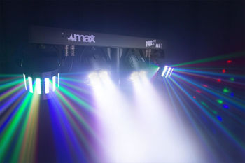 Image de Set 4 Effets Lumineux LEDS MAXLight 2 x PARS 3en1 RGBW & 2 DERBYS