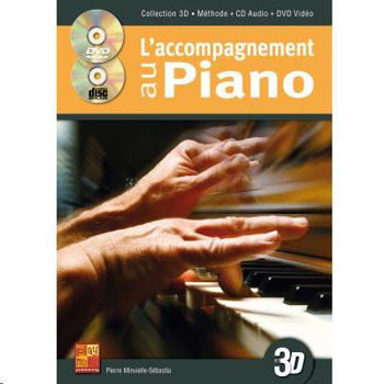 Image de L'ACCOMPAGNEMENT AU PIANO EN 3D +CD+DVDgratuits Piano