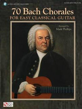 Image de BACH Chorales For Easy Classical Guitar Guitare + audio online